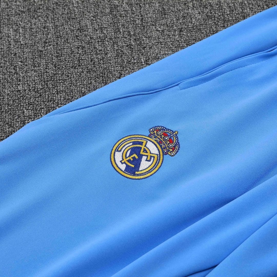 Chándal Barcelona con cremallera de 1/4, temporada 2025/26, negro