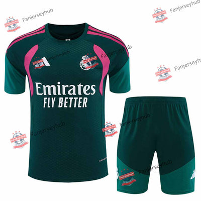 Los Blancos Training Soccer Kit - Jersey + Shorts 2026/27 Green