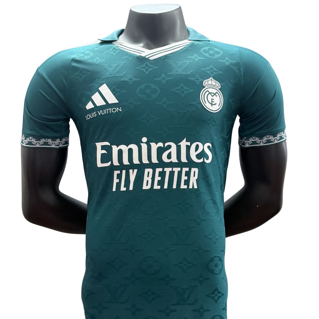 Real Madrid x LV Soccer Jersey 2026/27 Player Version Green