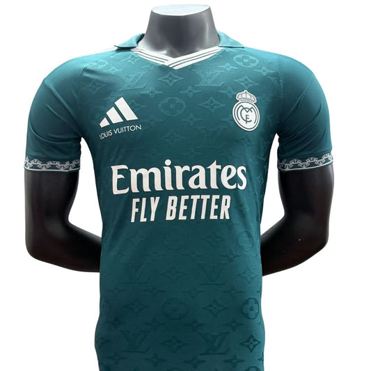 Real Madrid x LV Soccer Jersey 2026/27 Player Version Green