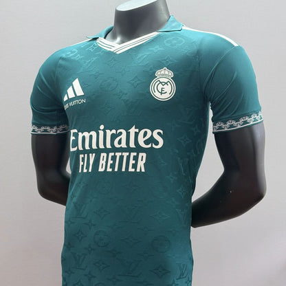 Real Madrid x LV Soccer Jersey 2026/27 Player Version Green