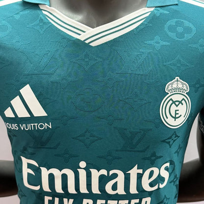 Real Madrid x LV Soccer Jersey 2026/27 Player Version Green