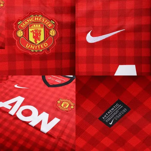 Manchester United 2012/13 Home Retro Soccer Jersey