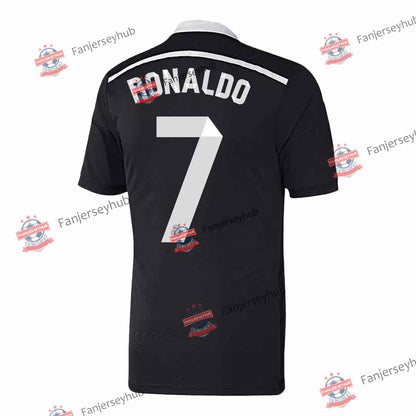 RONALDO #7 Los Blancos 2014/15 Third Away Retro Jersey