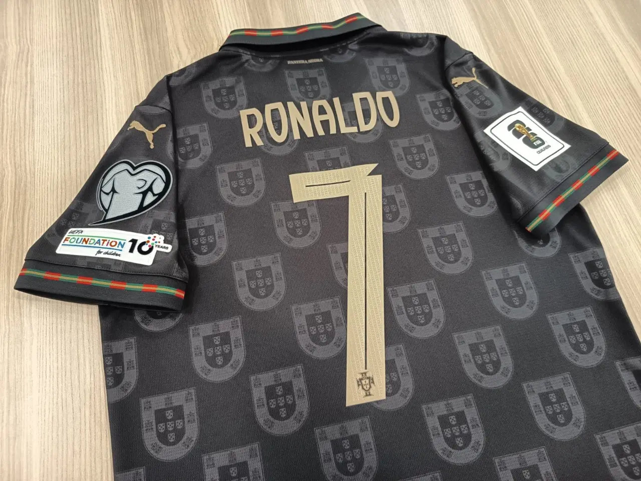 RONALDO #7 Portugal Edición Especial Pantera Negra Jersey Mundial 2026