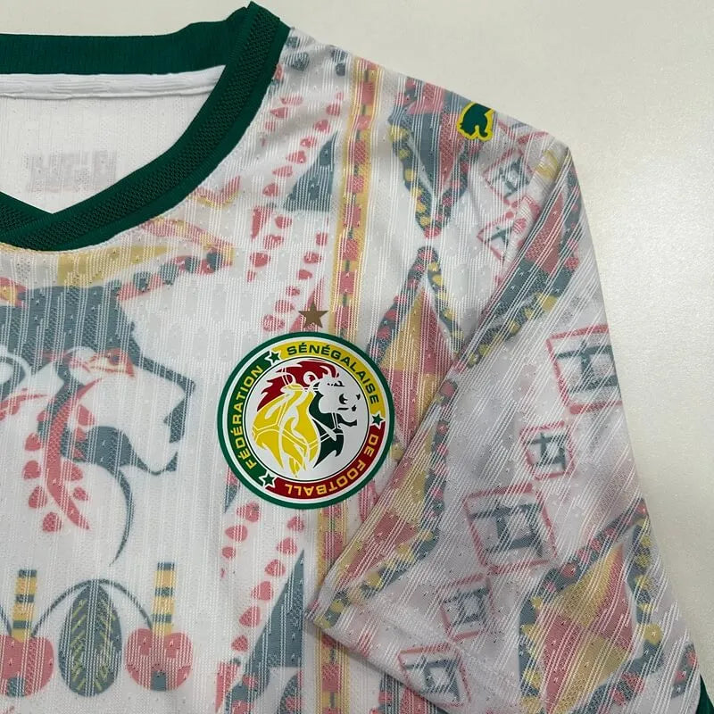 Maillot domicile de football du Sénégal pour la Coupe du Monde 2026 (Version joueur)