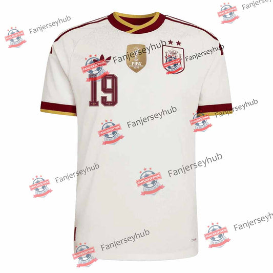 LAMINE YAMAL #19 La Roja Away Two Stars Soccer Jersey 2026 World Cup