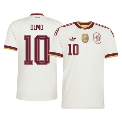 OLMO #10 Spain Away Player Version Winner Jersey 2026 World Cup
