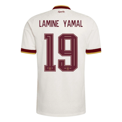LAMINE YAMAL #19 Spain Away Player Version Winner Jersey 2026 World Cup