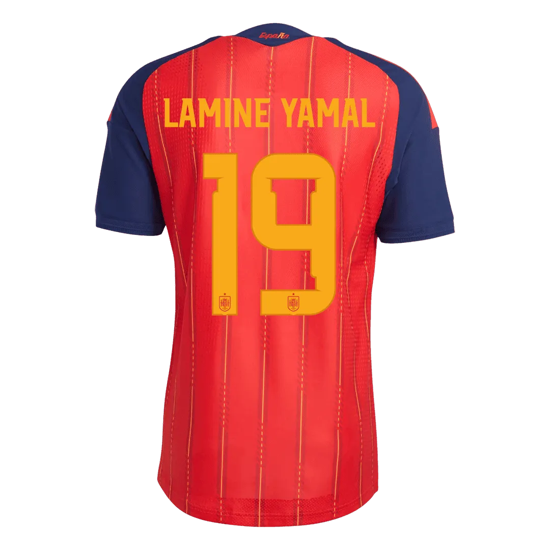 LAMINE YAMAL #19 Spain Home Player Version Winner Jersey 2026 World Cup