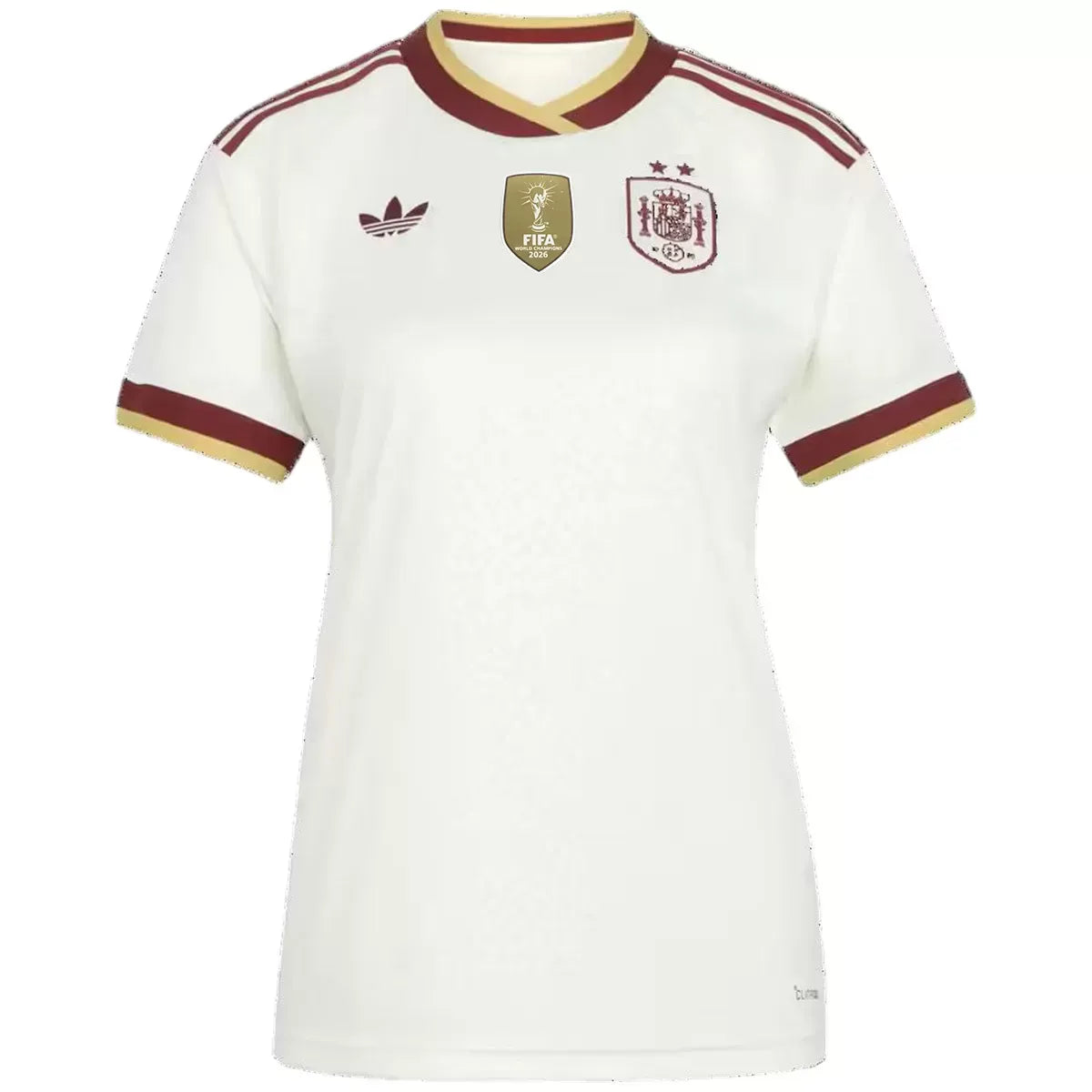 Maillot de football extérieur Espagne Femme Coupe du Monde 2026