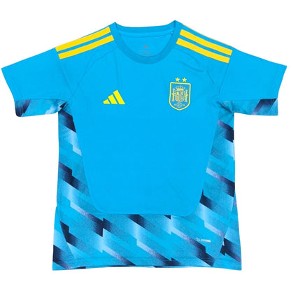 Maillot domicile de gardien de but de l'Espagne pour la Coupe du Monde 2026