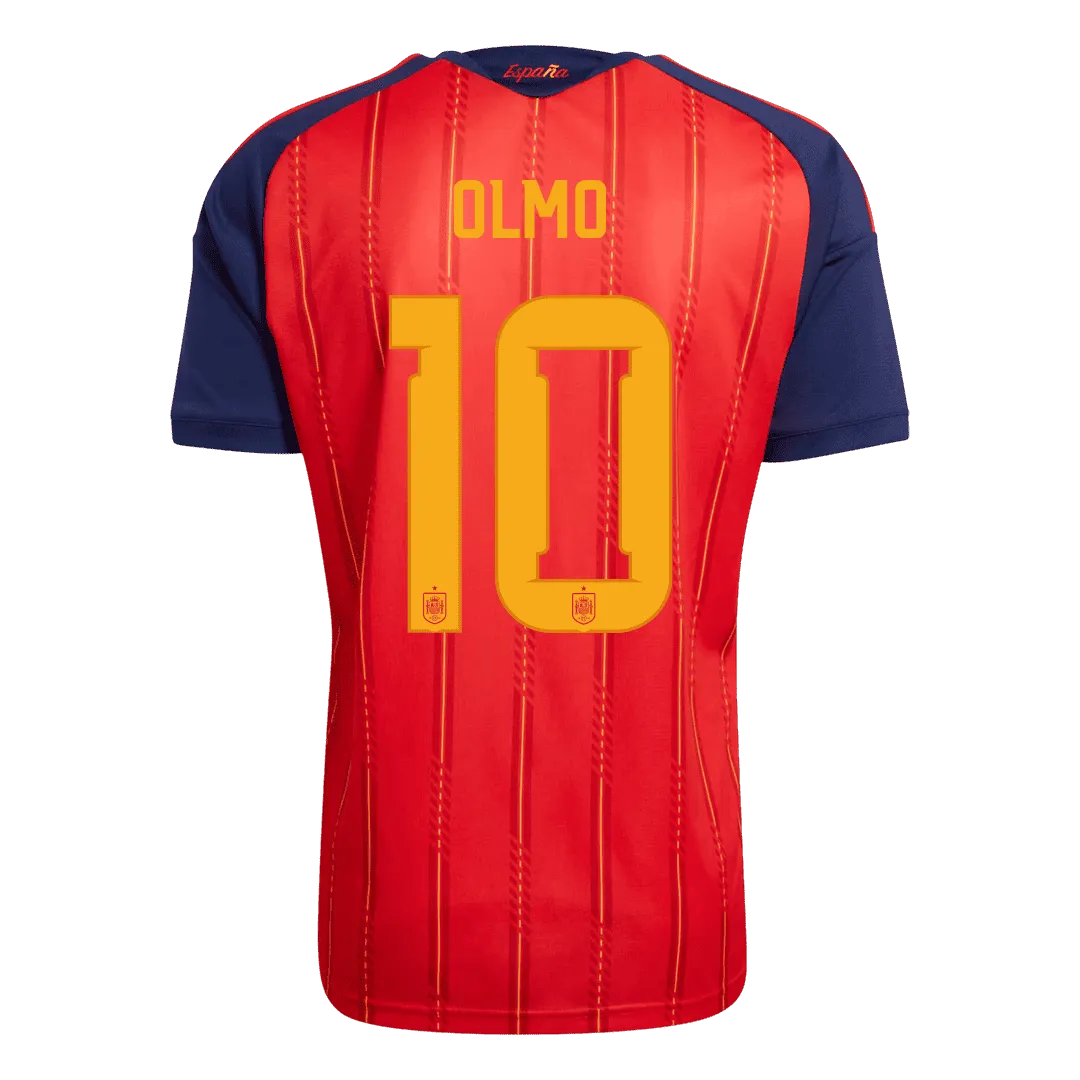 OLMO #10 Spain Home Player Version Winner Jersey 2026 World Cup