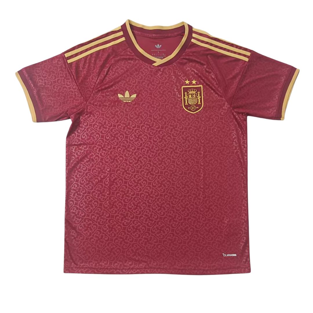 Maillot de football d'avant-match Espagne Coupe du Monde 2026