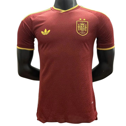 Maillot de football d'avant-match Espagne Coupe du Monde 2026