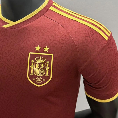 Maillot de football d'avant-match Espagne Coupe du Monde 2026