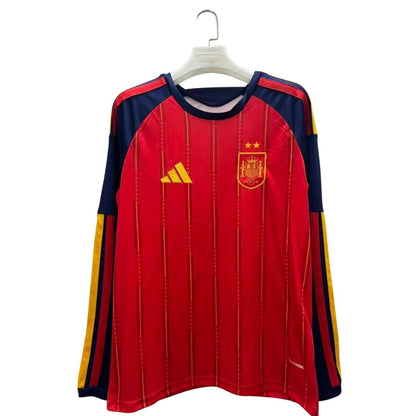 Maillot domicile manches longues Espagne Coupe du Monde 2026