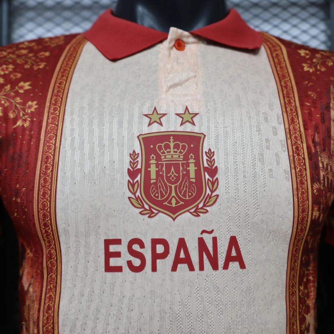 España Camiseta Prepartido Fútbol Camiseta Mundial 2026