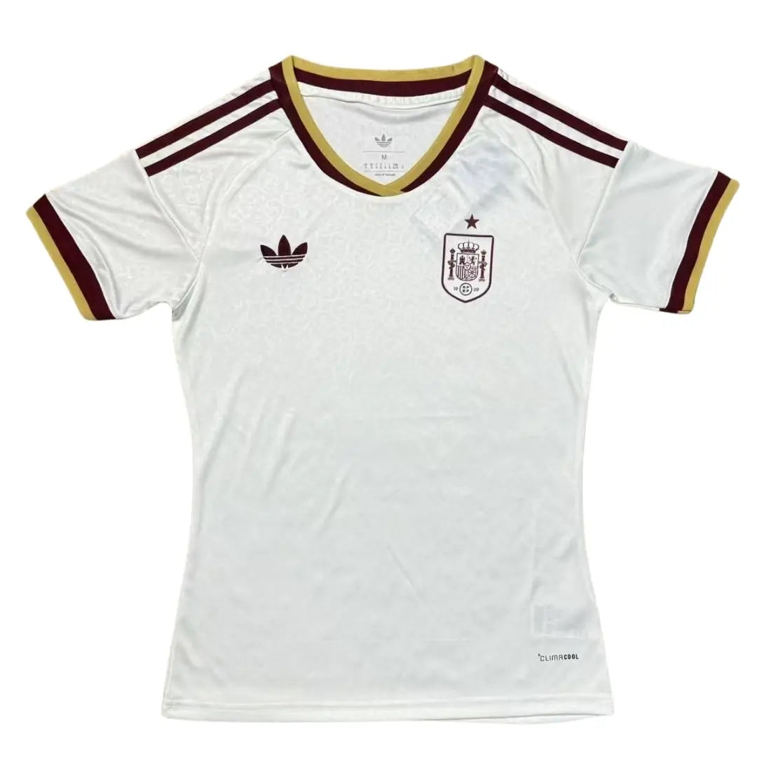Maillot de football extérieur Espagne Femme Coupe du Monde 2026