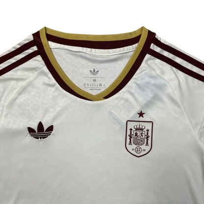 Maillot de football extérieur Espagne Femme Coupe du Monde 2026