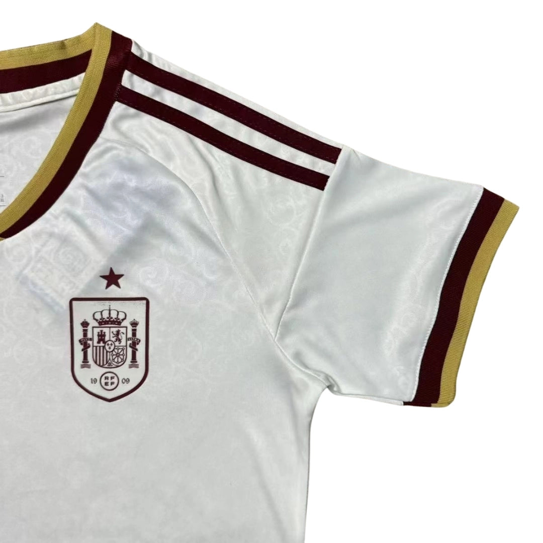 Maillot de football extérieur Espagne Femme Coupe du Monde 2026