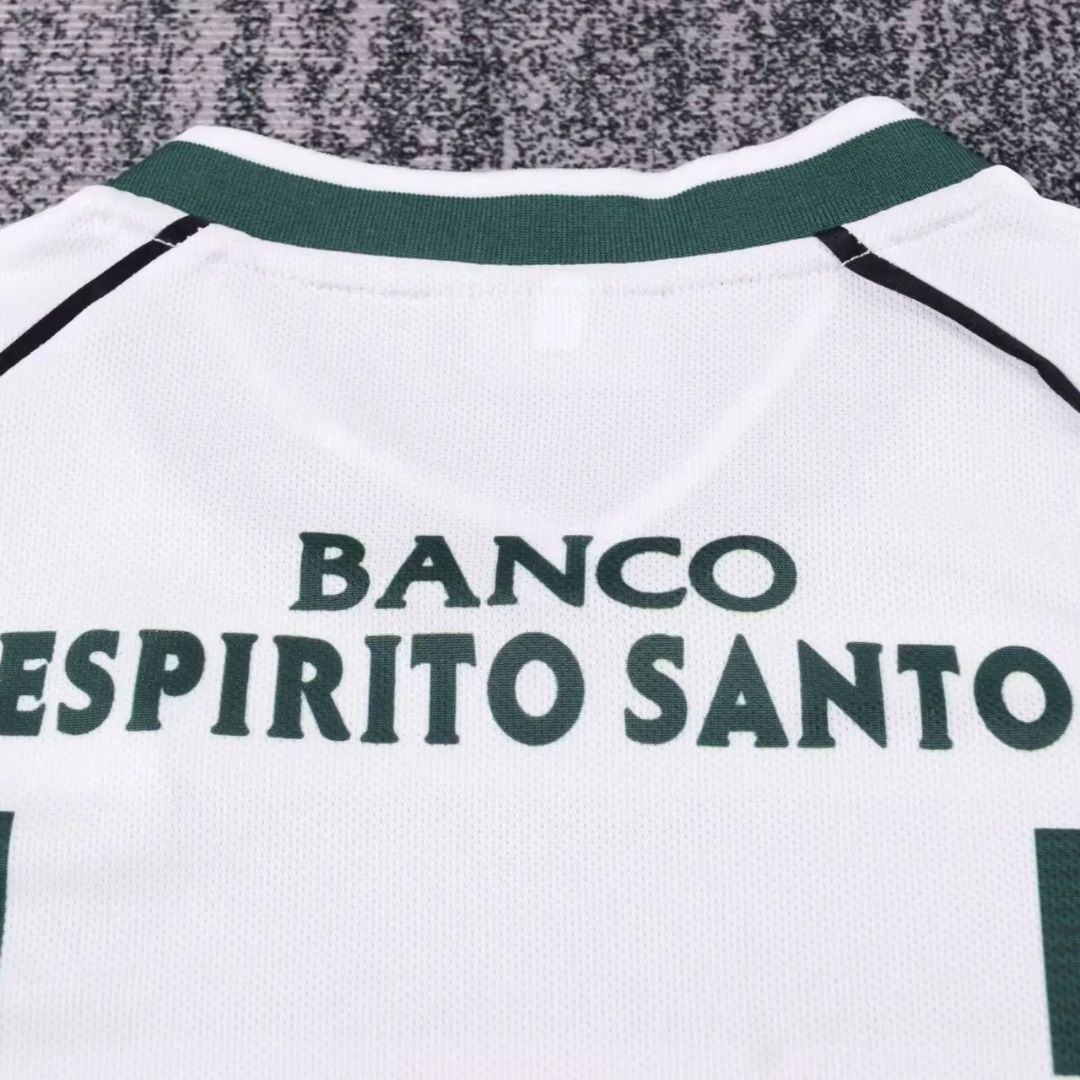 Kid's Sporting CP Home Soccer Kit - Jersey+Shorts 2001/03