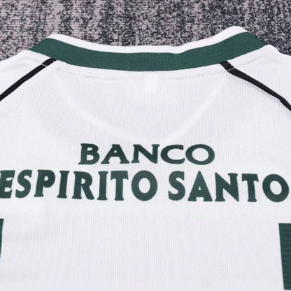 Kid's Sporting CP Home Soccer Kit - Jersey+Shorts 2001/03