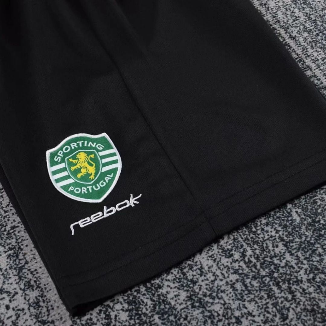 Kid's Sporting CP Home Soccer Kit - Jersey+Shorts 2001/03