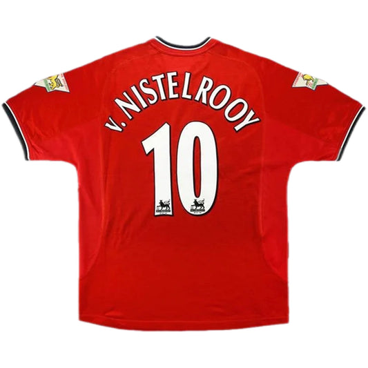 v.NISTELROOY #10 Manchester United 2000/02 Maillot rétro domicile