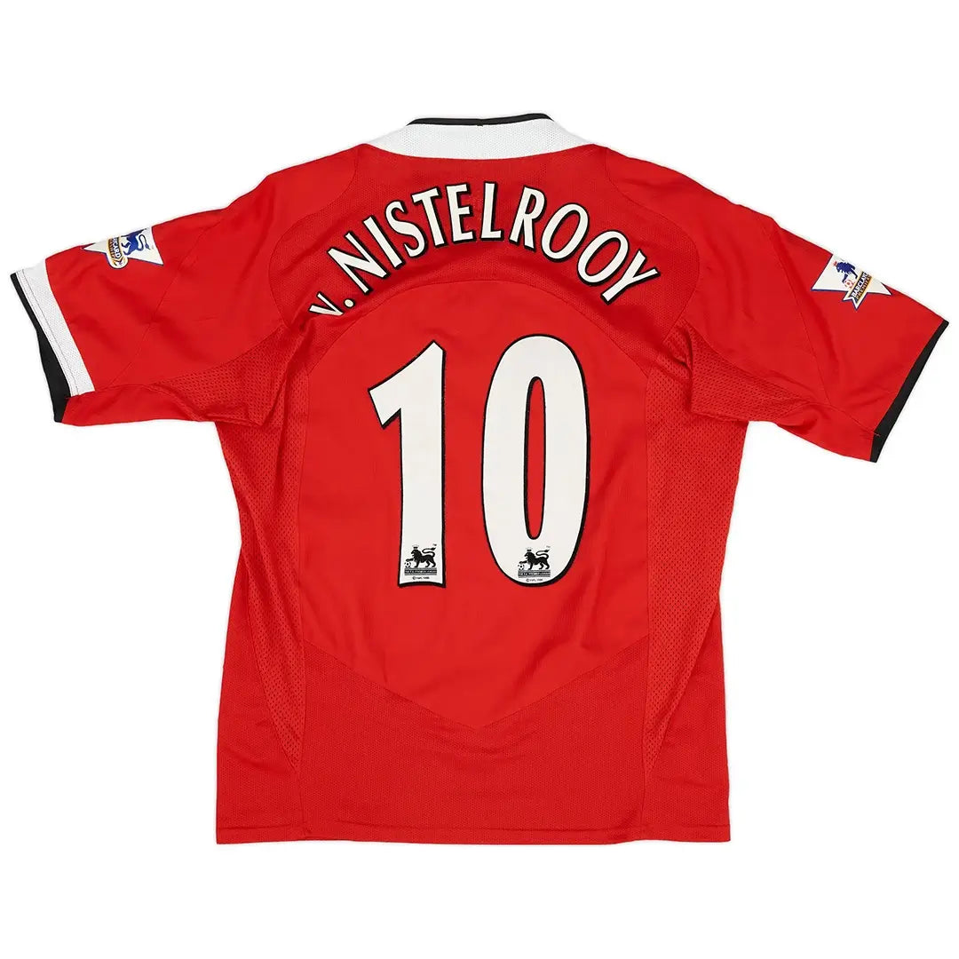 v.Nistelrooy #10 Manchester United 2004/06 Maillot rétro domicile